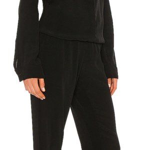 Brand: Monrow crepe long sleeve jumpsuit